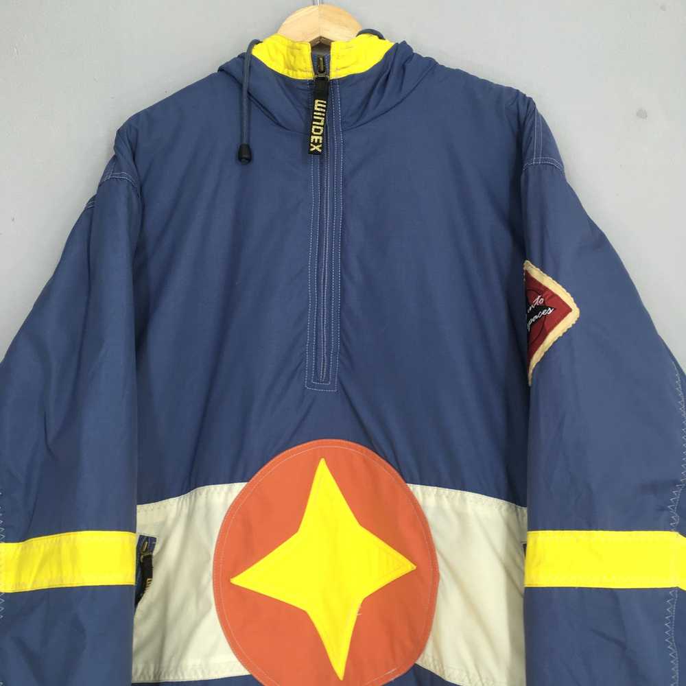 Bomber Jacket × Ski × Vintage Vintage 90s Windex … - image 2