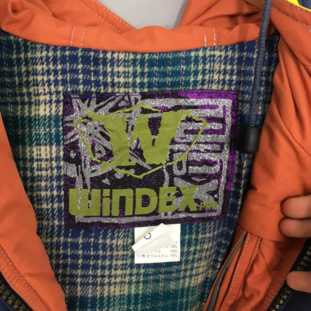 Bomber Jacket × Ski × Vintage Vintage 90s Windex … - image 6