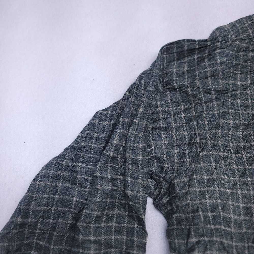 John Ashford John Ashford Windowpane Flannel Shir… - image 4