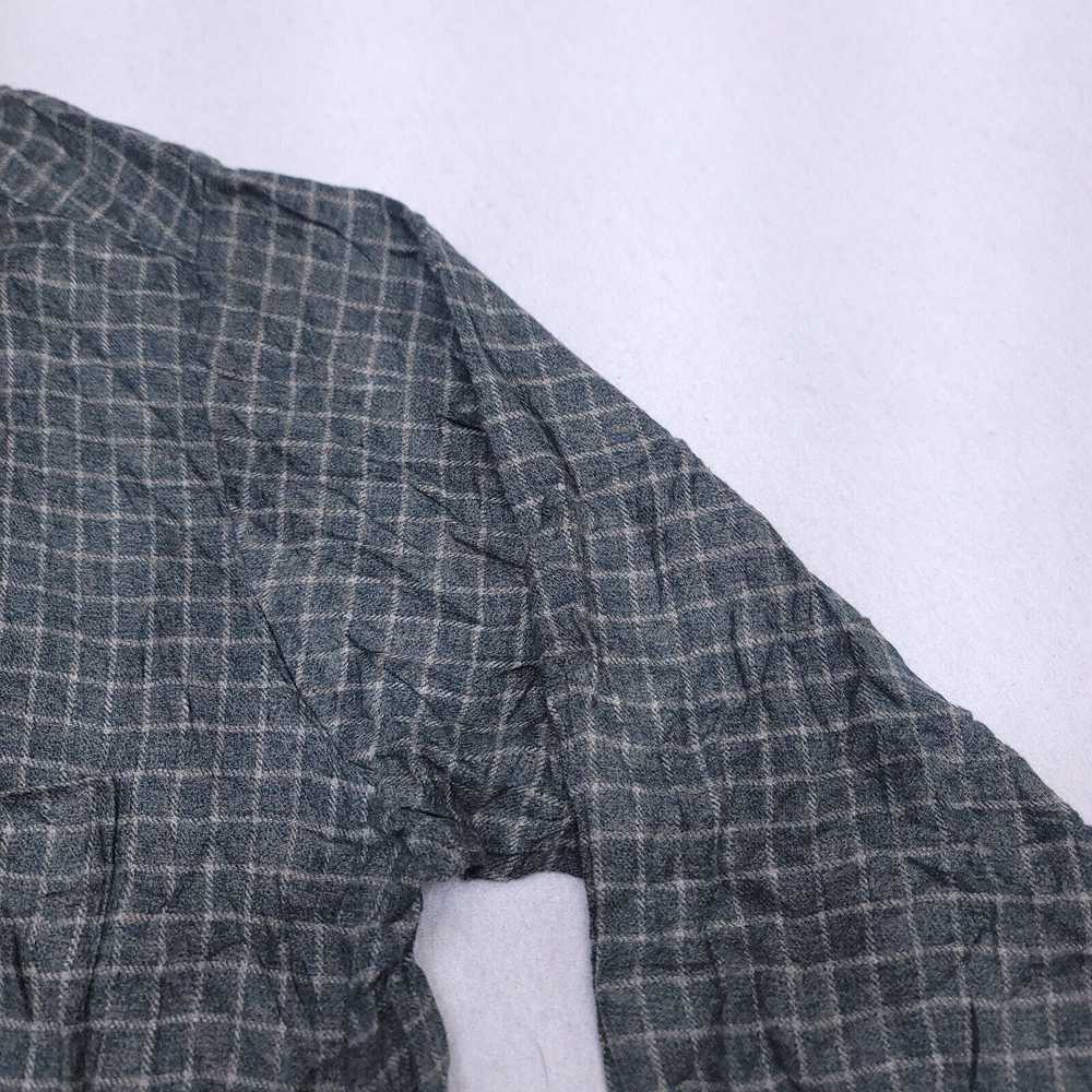 John Ashford John Ashford Windowpane Flannel Shir… - image 5