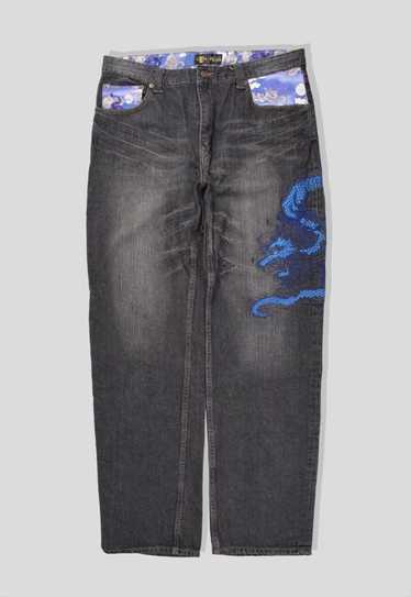 Vintage dragon japanese denim - Gem