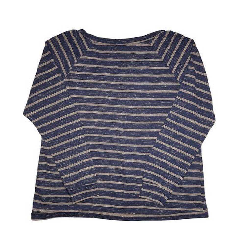 Other Maurices Women Navy Blue and Cream Stripe B… - image 4