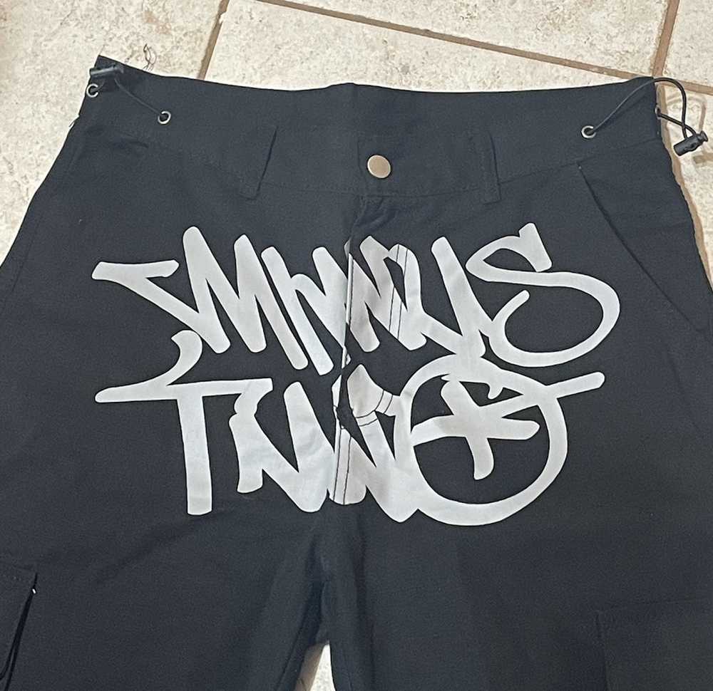 Streetwear Minus Two Black Graff Cargo Pants - image 2