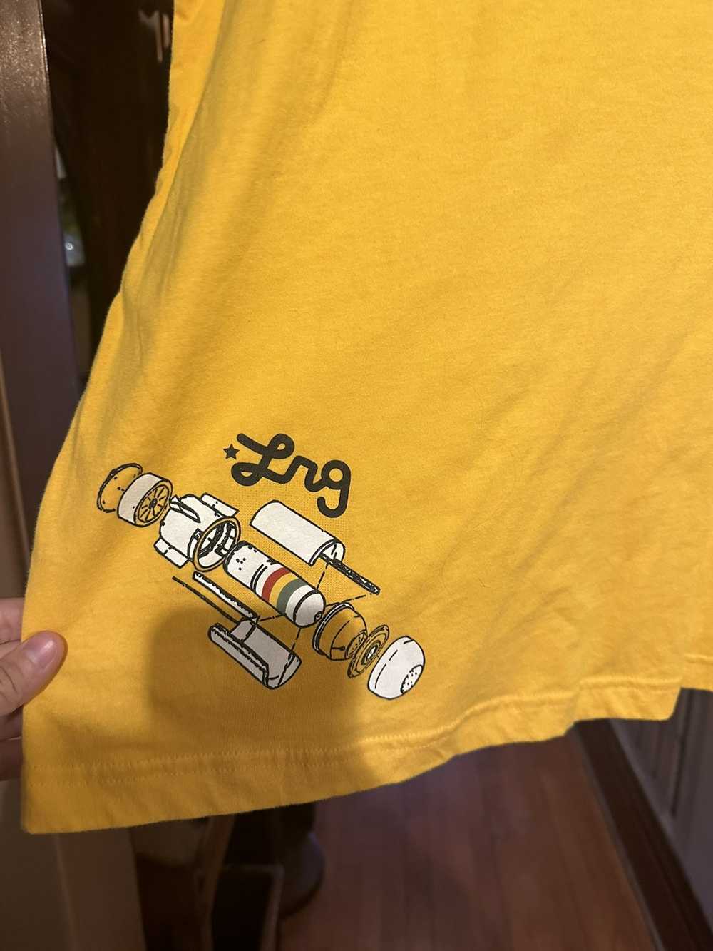 LRG LRG Plane Bomb/ Missile Yellow Graphic Tee - image 7