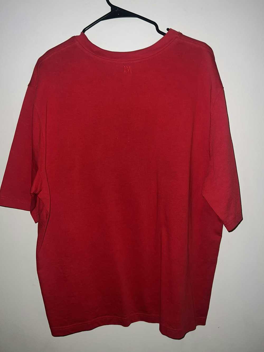 AMI Ami De Coeur Red T shirt - image 2