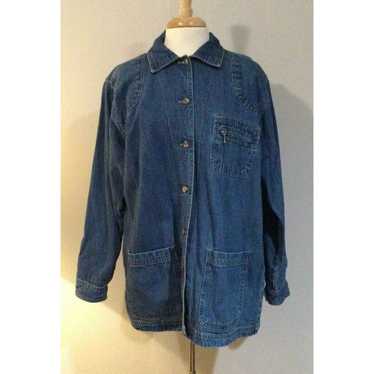 Cabin Creek Cabin Creek Large Blue Jean Jacket