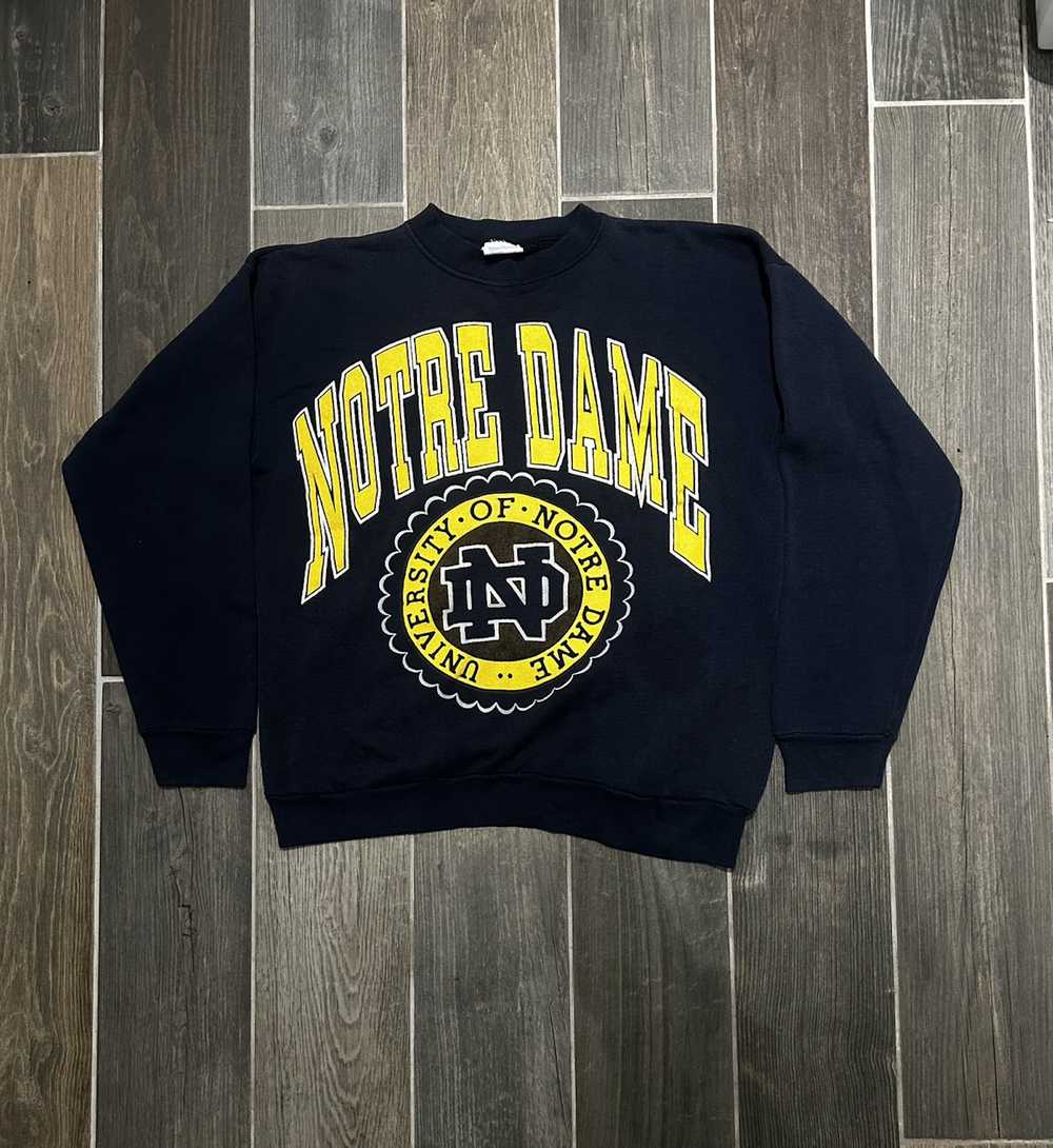 Vintage Vintage Notre Dame 80’s sweater - image 1