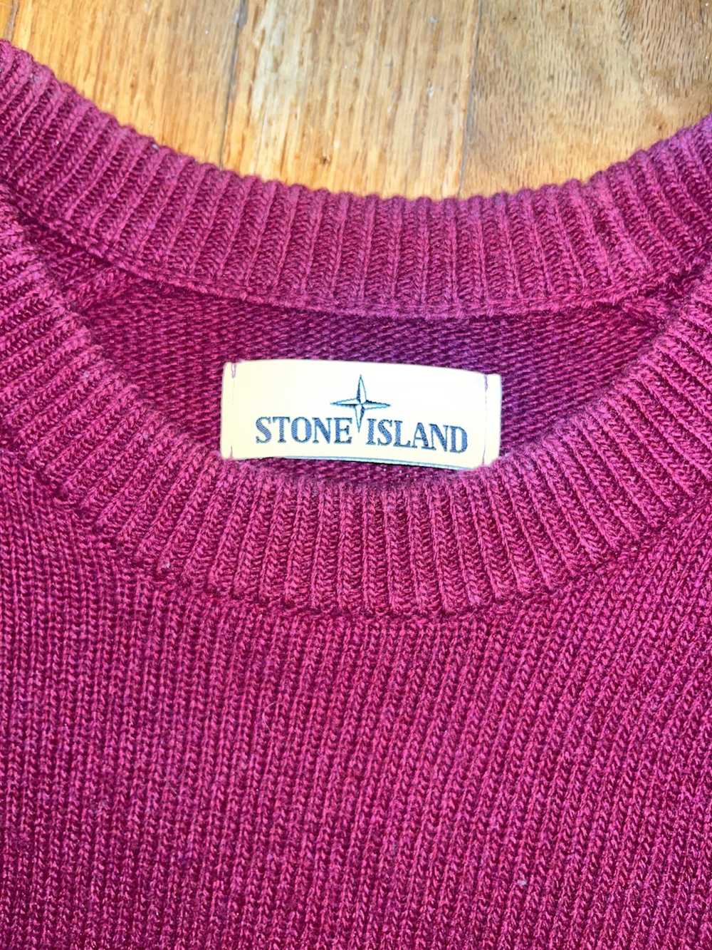 Stone Island × Vintage Stone Island Knitwear Swea… - image 4