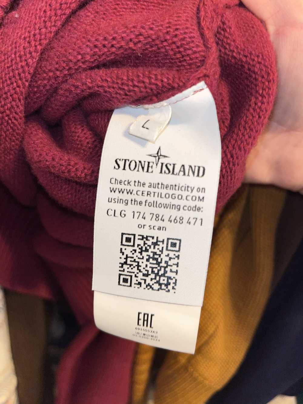 Stone Island × Vintage Stone Island Knitwear Swea… - image 6