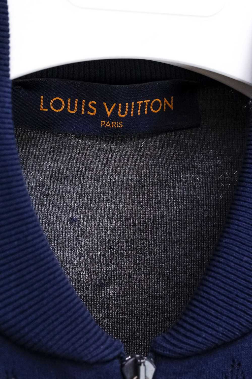 Louis Vuitton Louis Vuitton Navy LVSE Drop Needle… - image 4