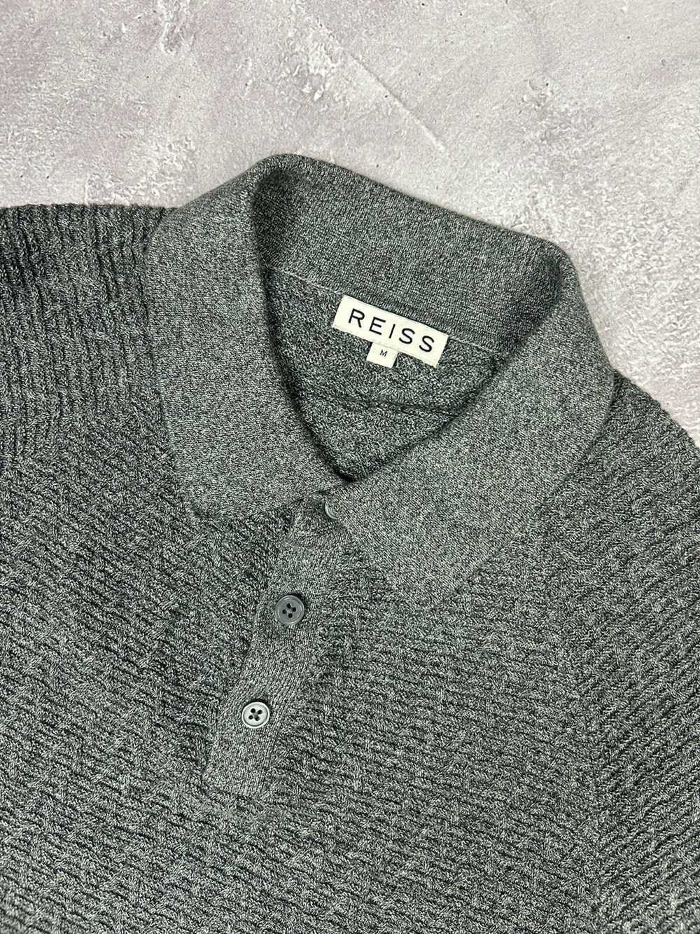 Luxury × Reiss × Streetwear Reiss Longsleeve Polo… - image 3