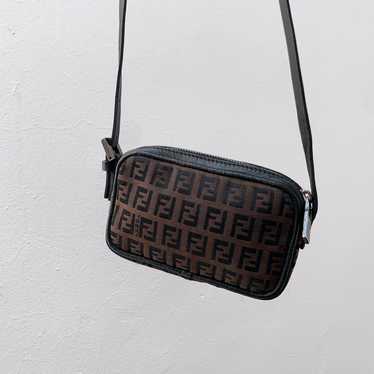 Fendi × Vintage Vintage Fendi zucchino cross body 