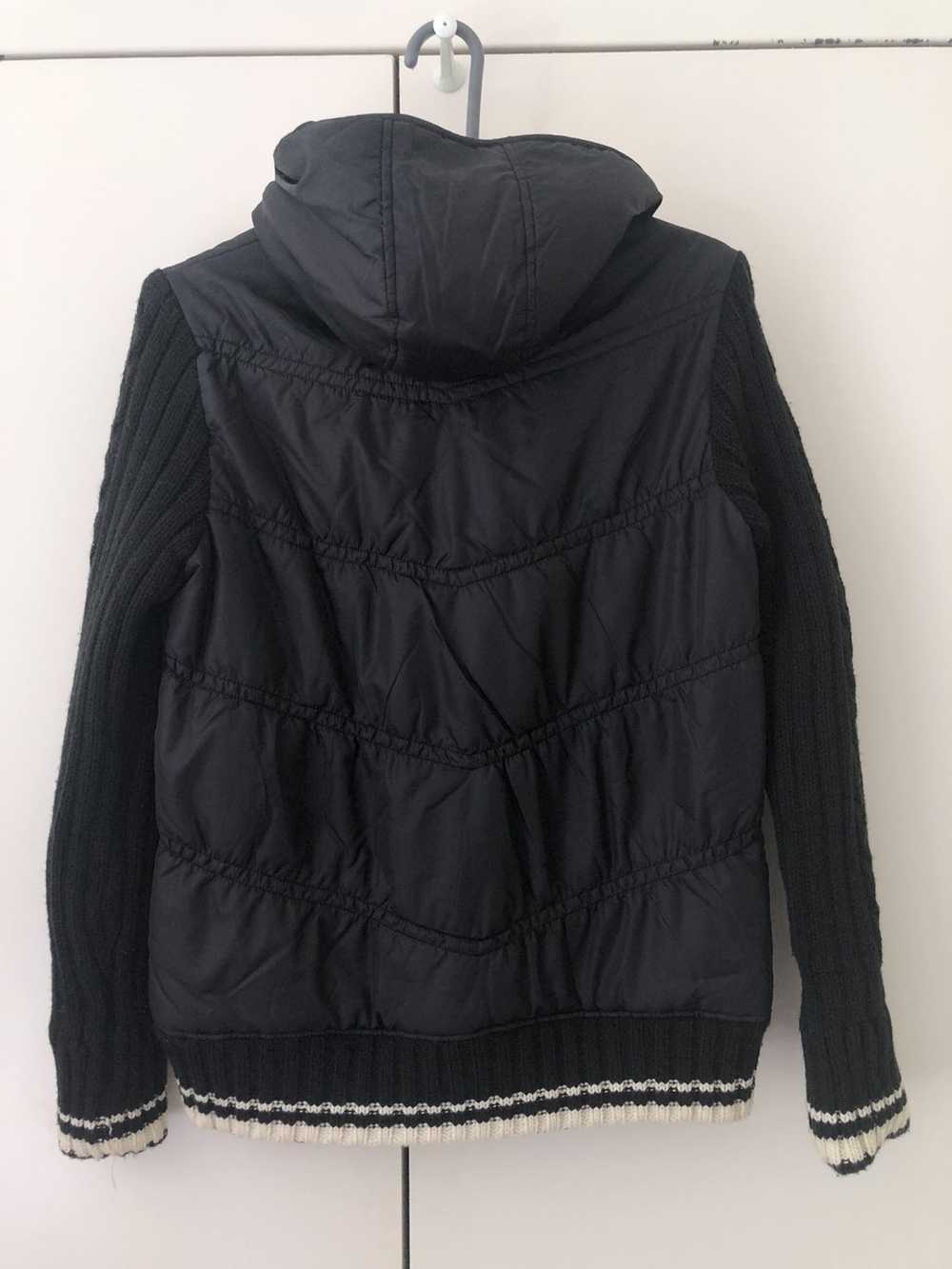 Converse Knit puffy light jacket womens large size - image 2