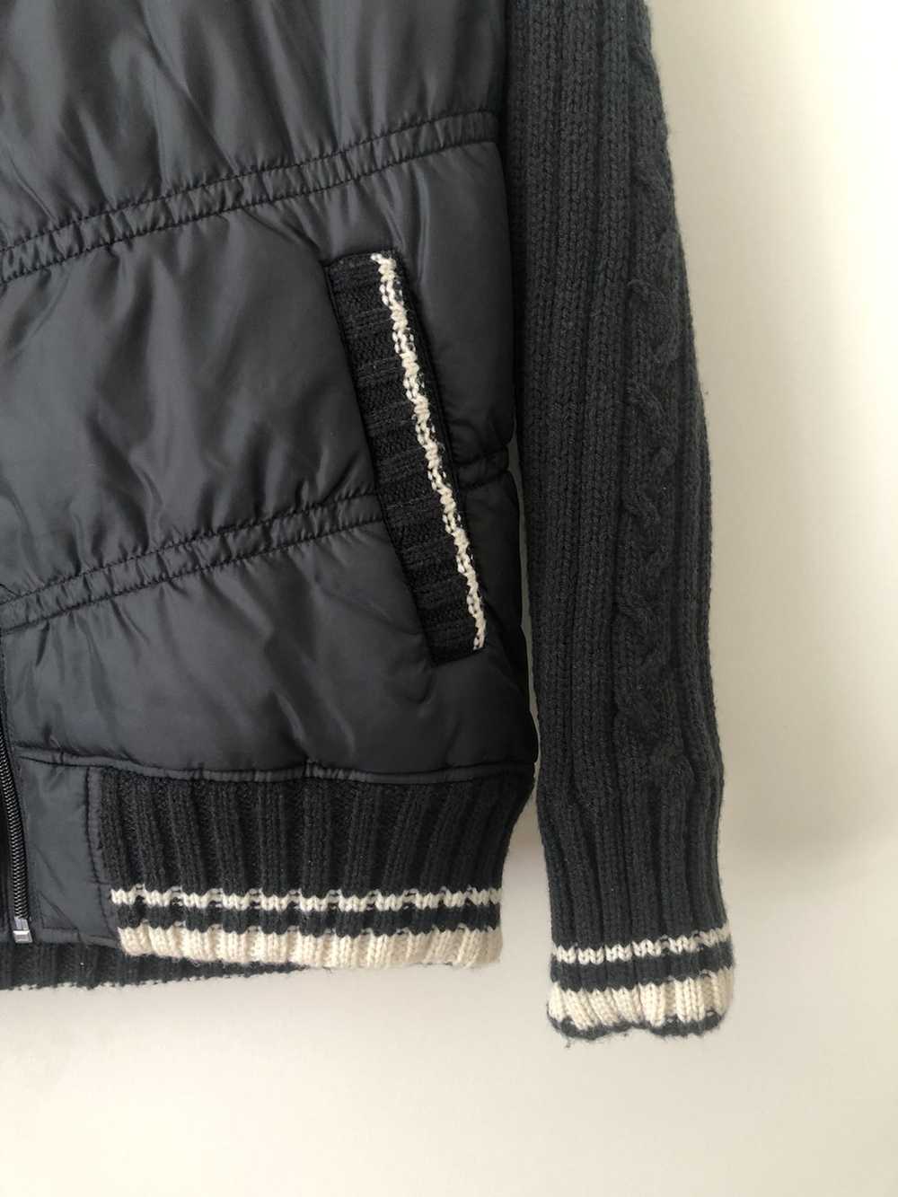 Converse Knit puffy light jacket womens large size - image 3