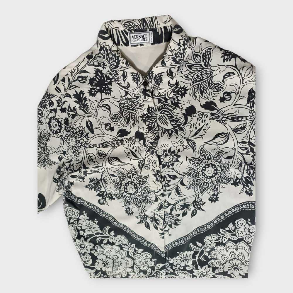 Versace Versace Classic V2 shirt floral black and… - image 8