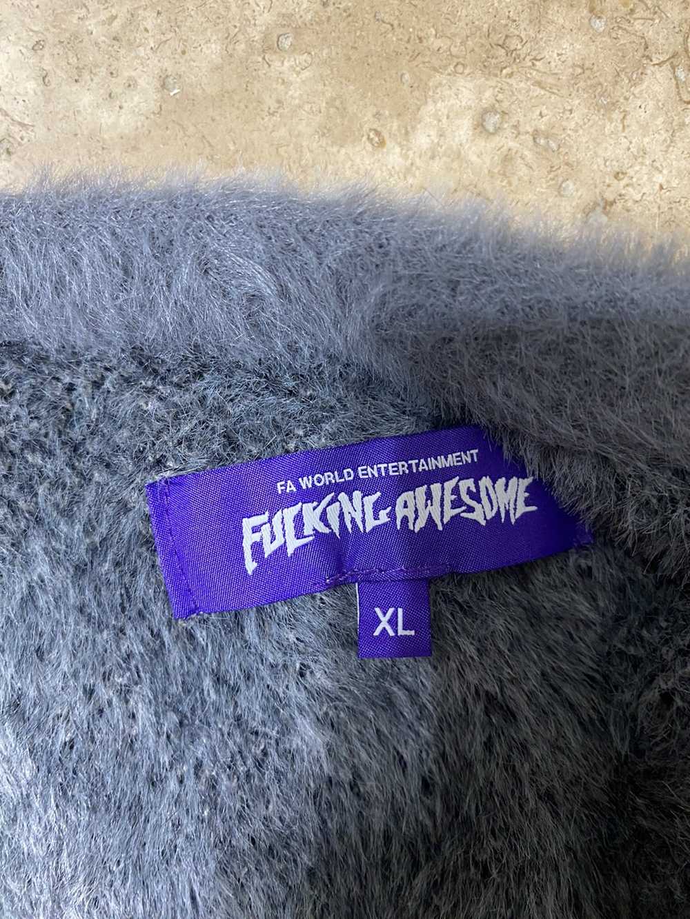 Fucking Awesome Hairy Acid FA Cardigan - image 2