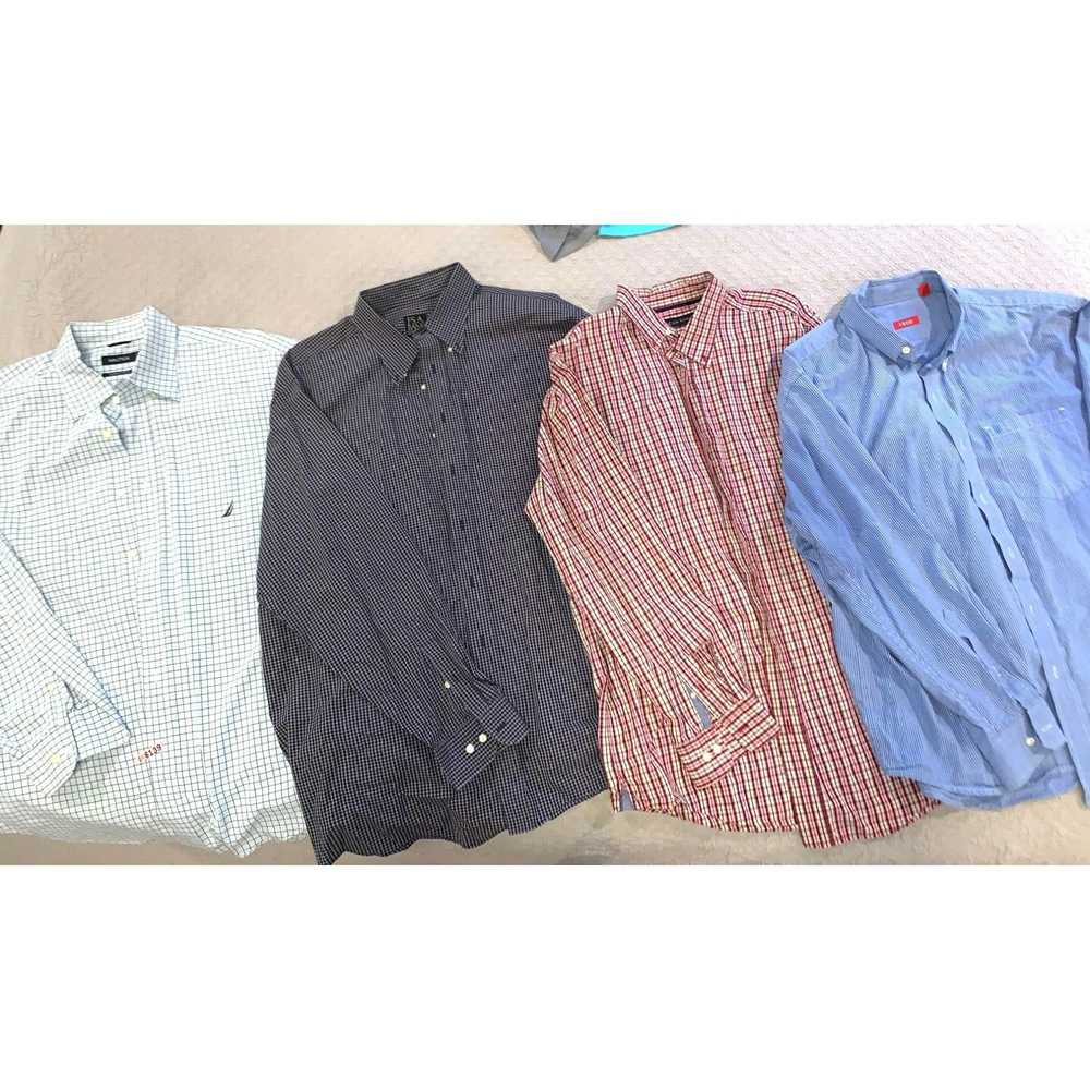 Various Lot of 4 Men's Buttondown Shirts Nautica,… - image 1