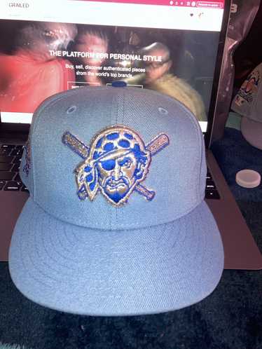 New Era Pittsburgh Pirates 7 1/4 Hat Club iceberg… - image 1