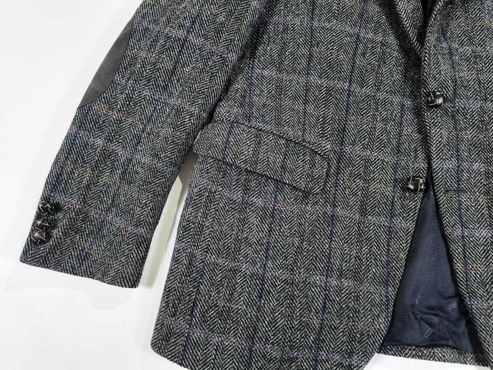 Harris Tweed Barutti Harris Tweed Elbow Patches H… - image 4