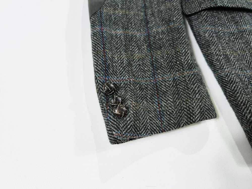 Harris Tweed Barutti Harris Tweed Elbow Patches H… - image 5