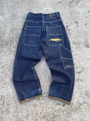 Distressed Denim × Jnco Caesar Washington Jr Jeans - image 1