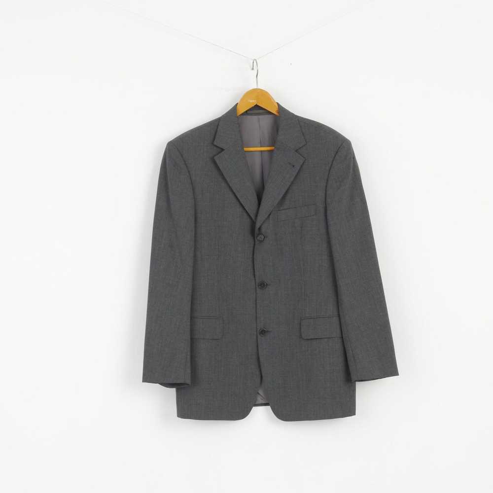 Hugo Boss × Vintage HUGO BOSS Men 50 40 Blazer Gr… - image 1