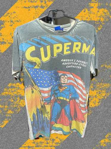 Dc Comics × Made In Usa × Movie Vintage Superman M