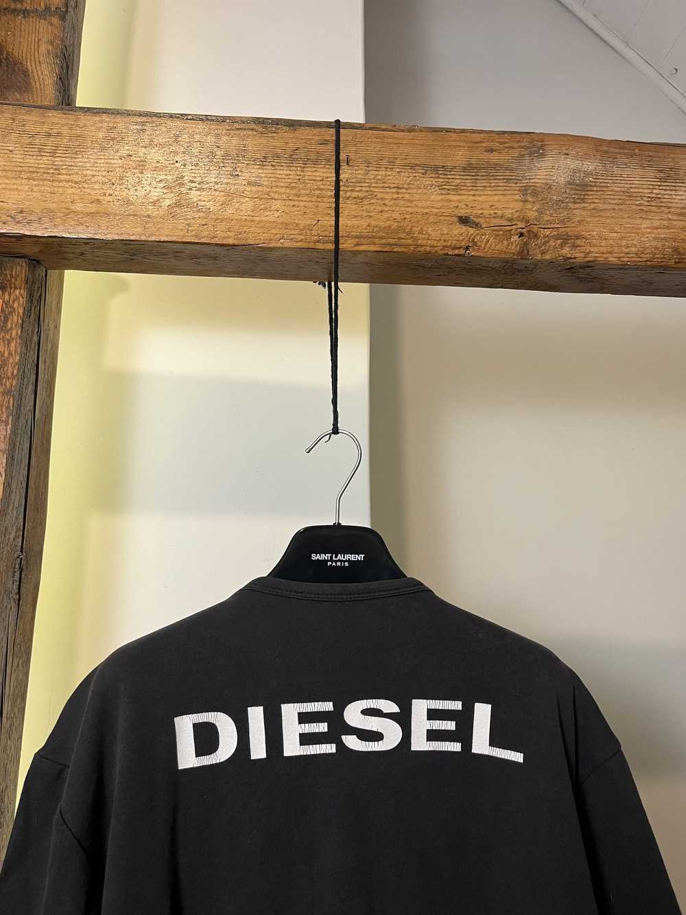 Diesel × Streetwear × Vintage Rare Diesel Big Log… - image 4