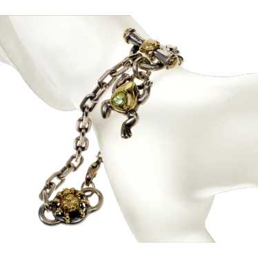 Saint by Sarah Jane 18K Sterling Frog Spider Brac… - image 1