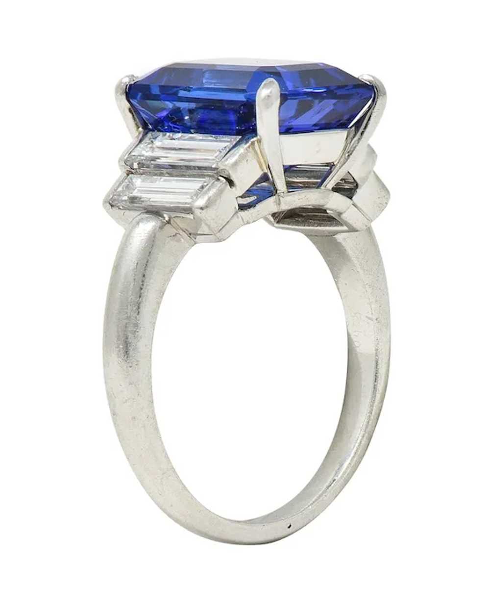 Tiffany & Co. 7.92 CTW Tanzanite Diamond Platinum… - image 11