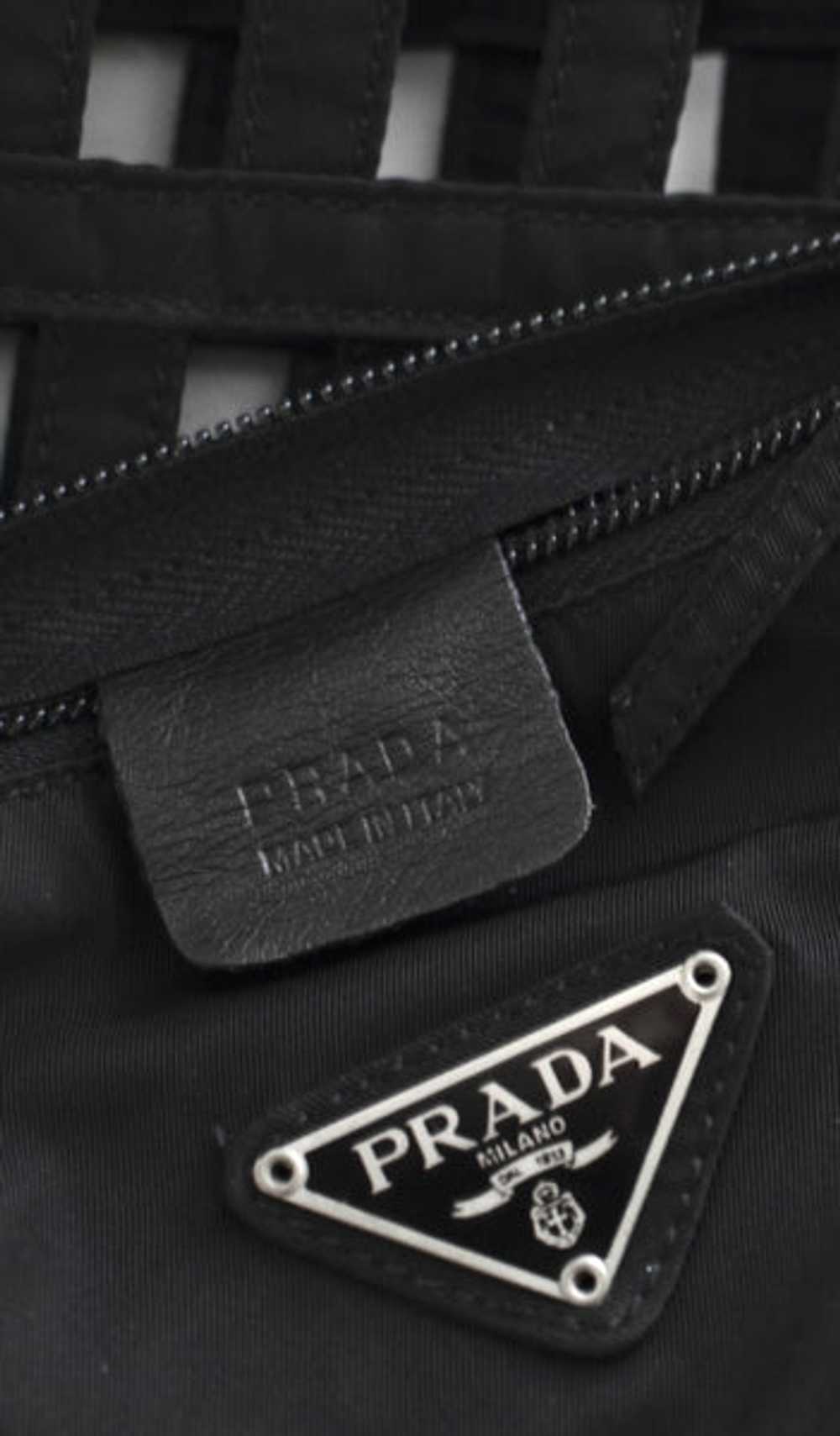 Prada Cutout Nylon Tote - image 8