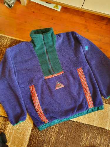 Helly Hansen Vtg 1/2 Zip Fleece Multicolor Sweater