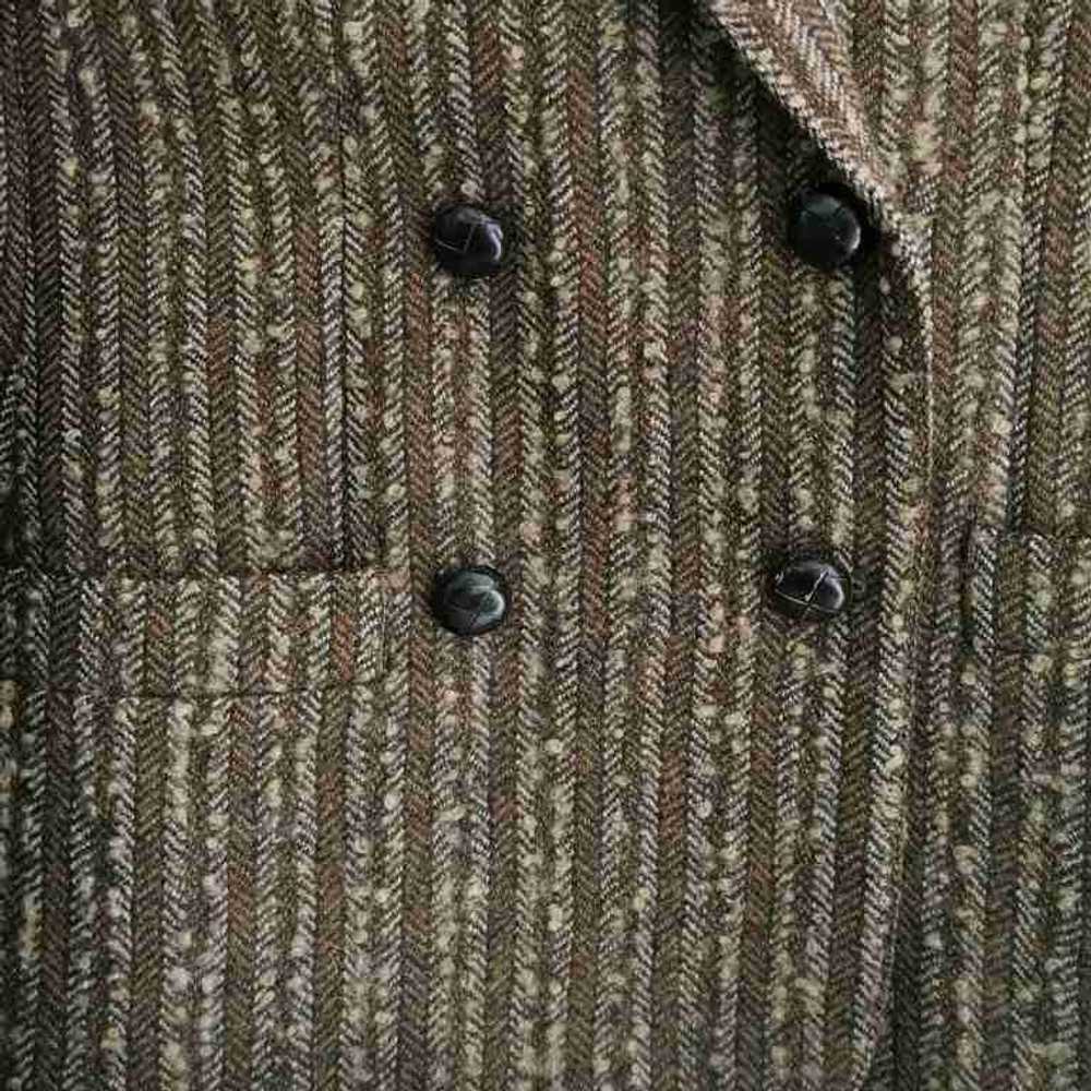 Wool blazer - Wool tweed blazer Slightly fitted s… - image 7