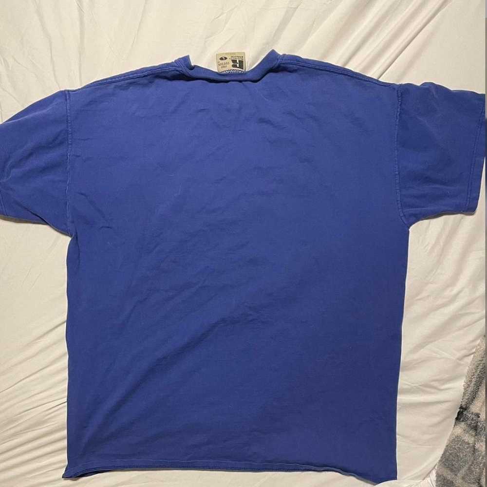 vintage russell athletic blue pocket tee •size L - image 2