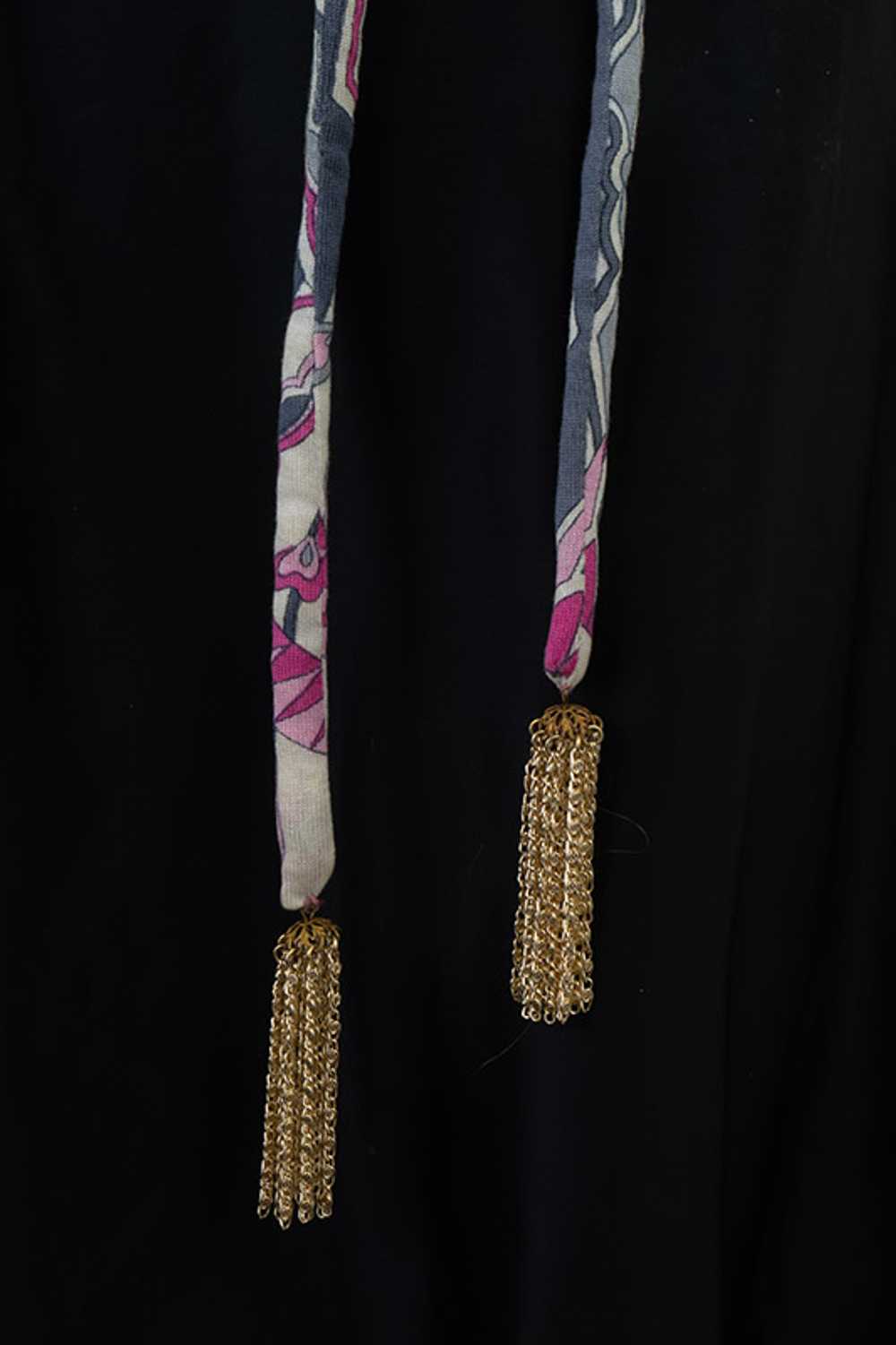 1960s Pucci Silk Rope Belt - image 2