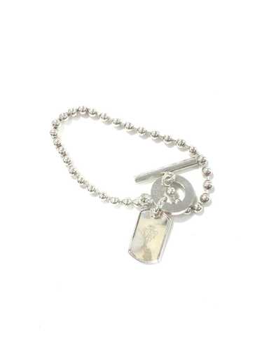 GUCCI Ball Chain Bracelet SV925 Silver Accessory … - image 1
