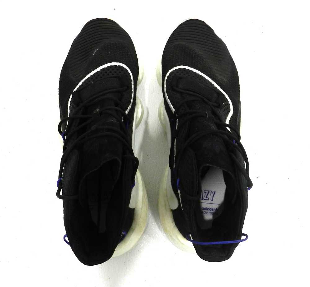 adidas Crazy BYW LVL 1 Black White Men's Shoe Siz… - image 2