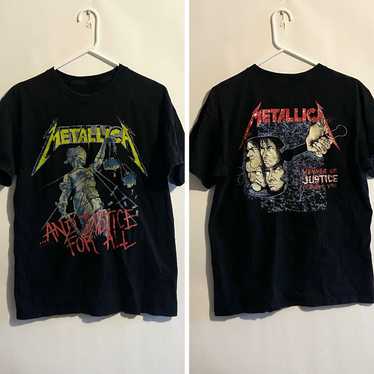 Metallica Double Sided Graphic T-Shirt Size Medium - image 1