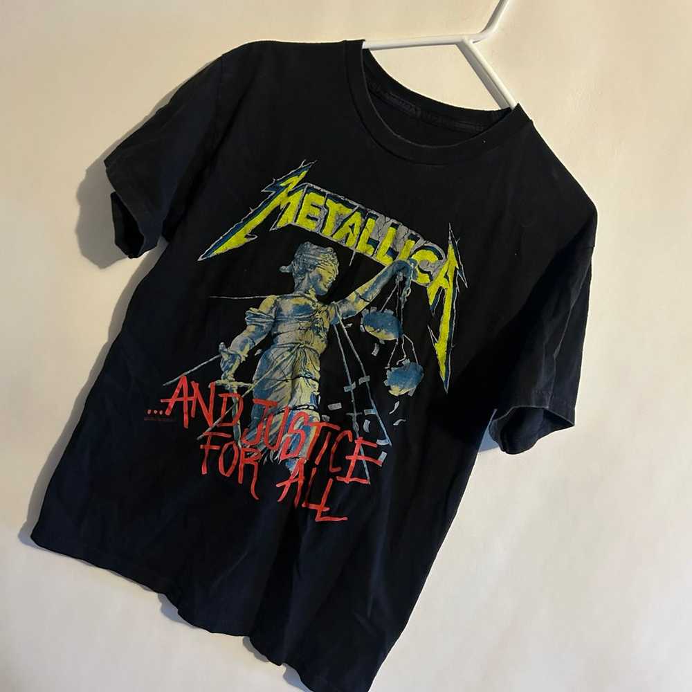 Metallica Double Sided Graphic T-Shirt Size Medium - image 2