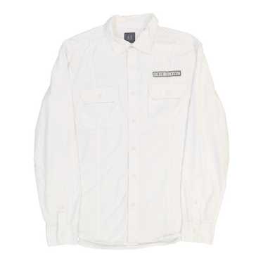 Armani Exchange Shirt - Large White Cotton - image 1
