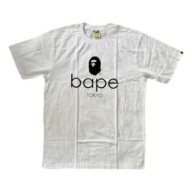 Used BAPE Shirt M Authentic Rare 90S Border Pocket T Shirt