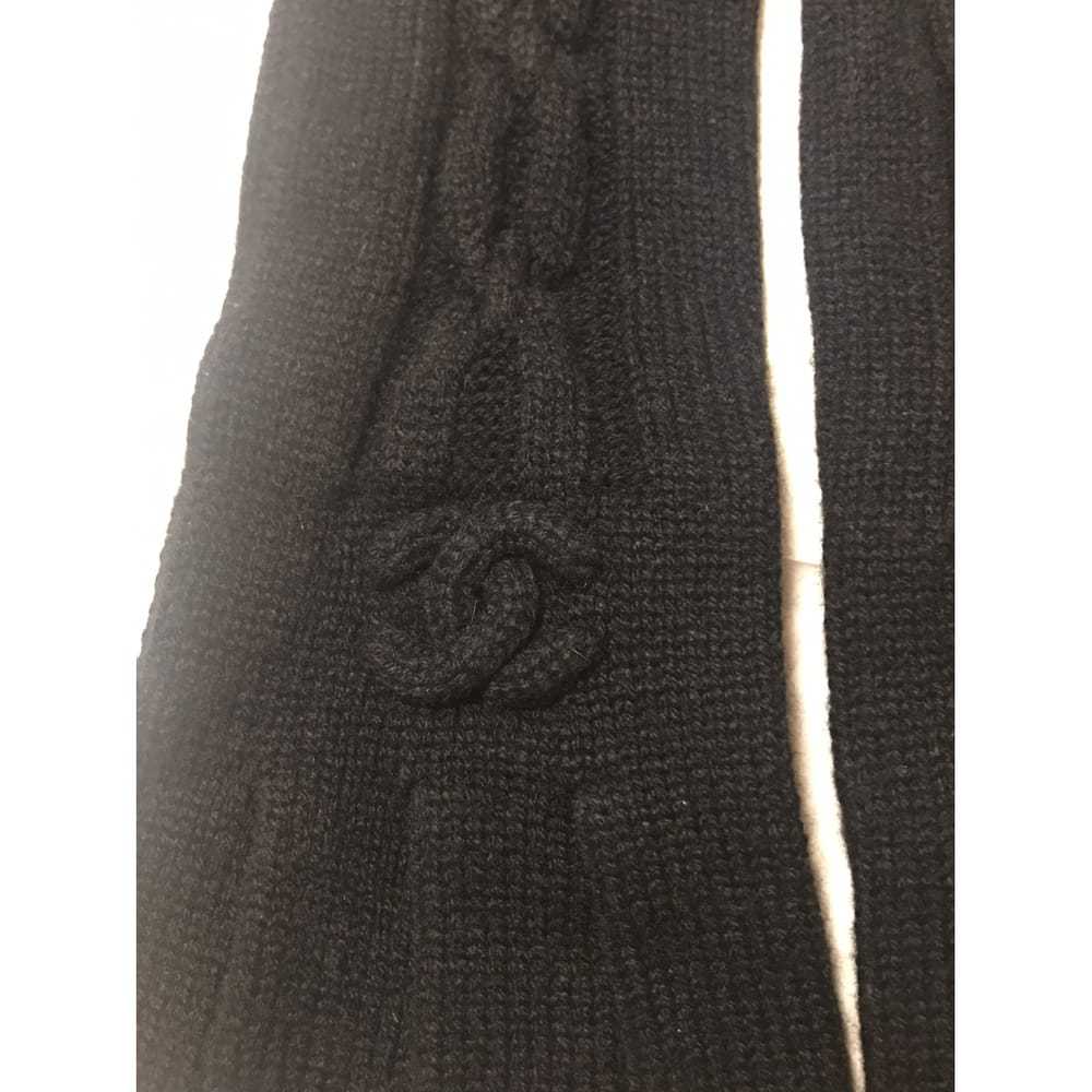 Chanel Cashmere long gloves - image 3