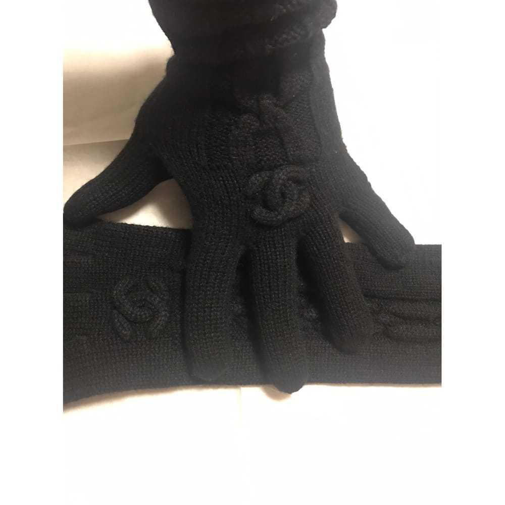 Chanel Cashmere long gloves - image 8