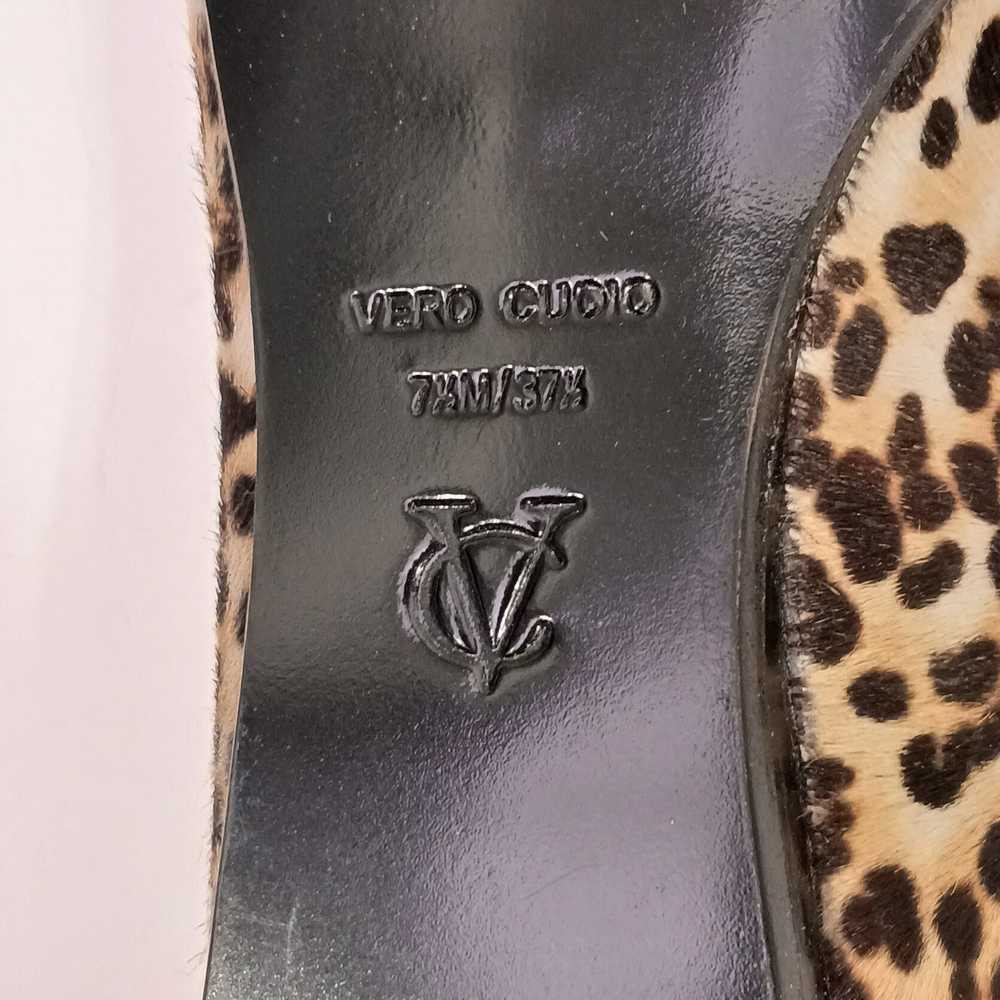 Vince Camuto Signature Cheetah Print Cowhide Flat… - image 6