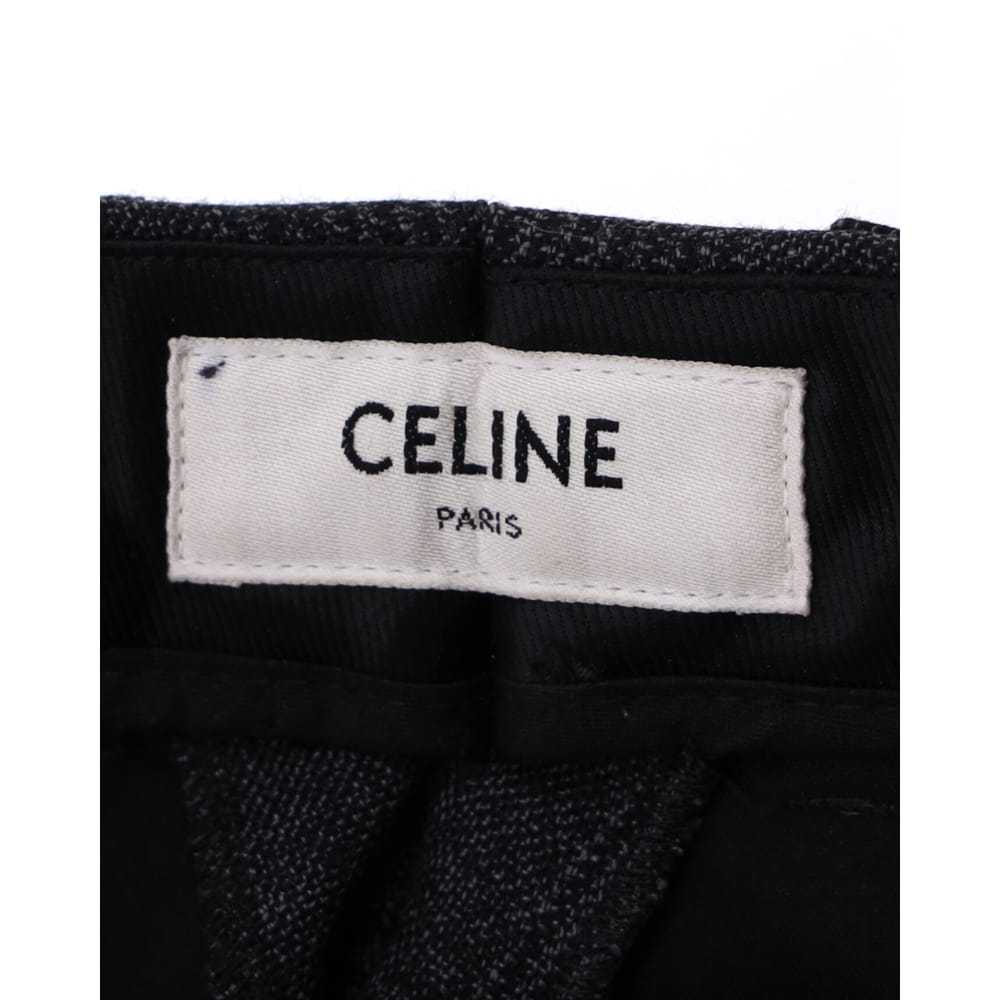 Celine Wool straight pants - image 3