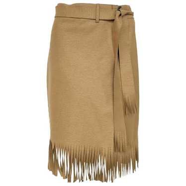 Yves Saint Laurent Wool mid-length skirt - image 1