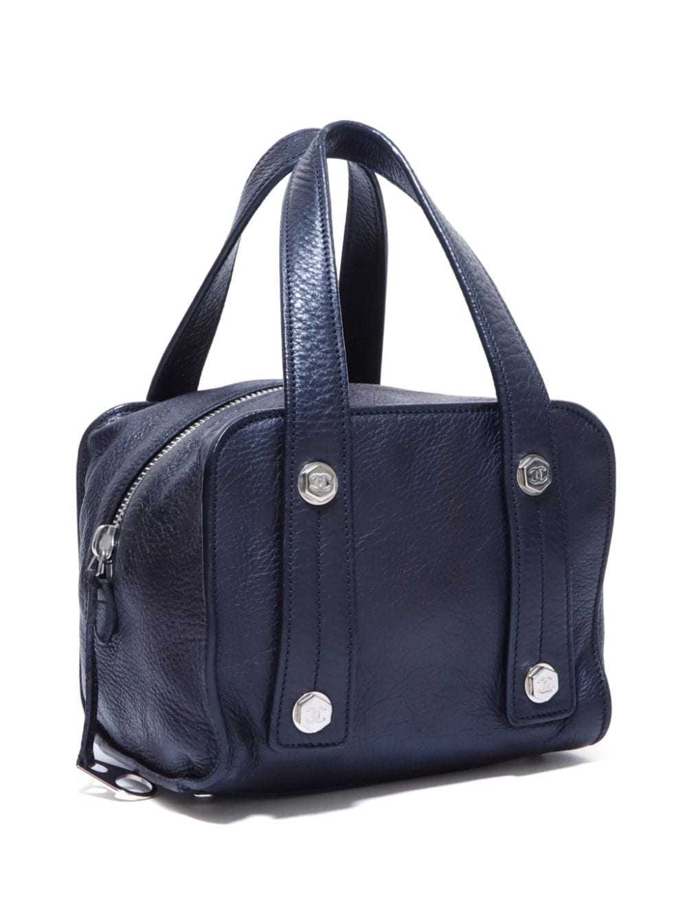 CHANEL Pre-Owned 2005-2006 mini leather handbag -… - image 3