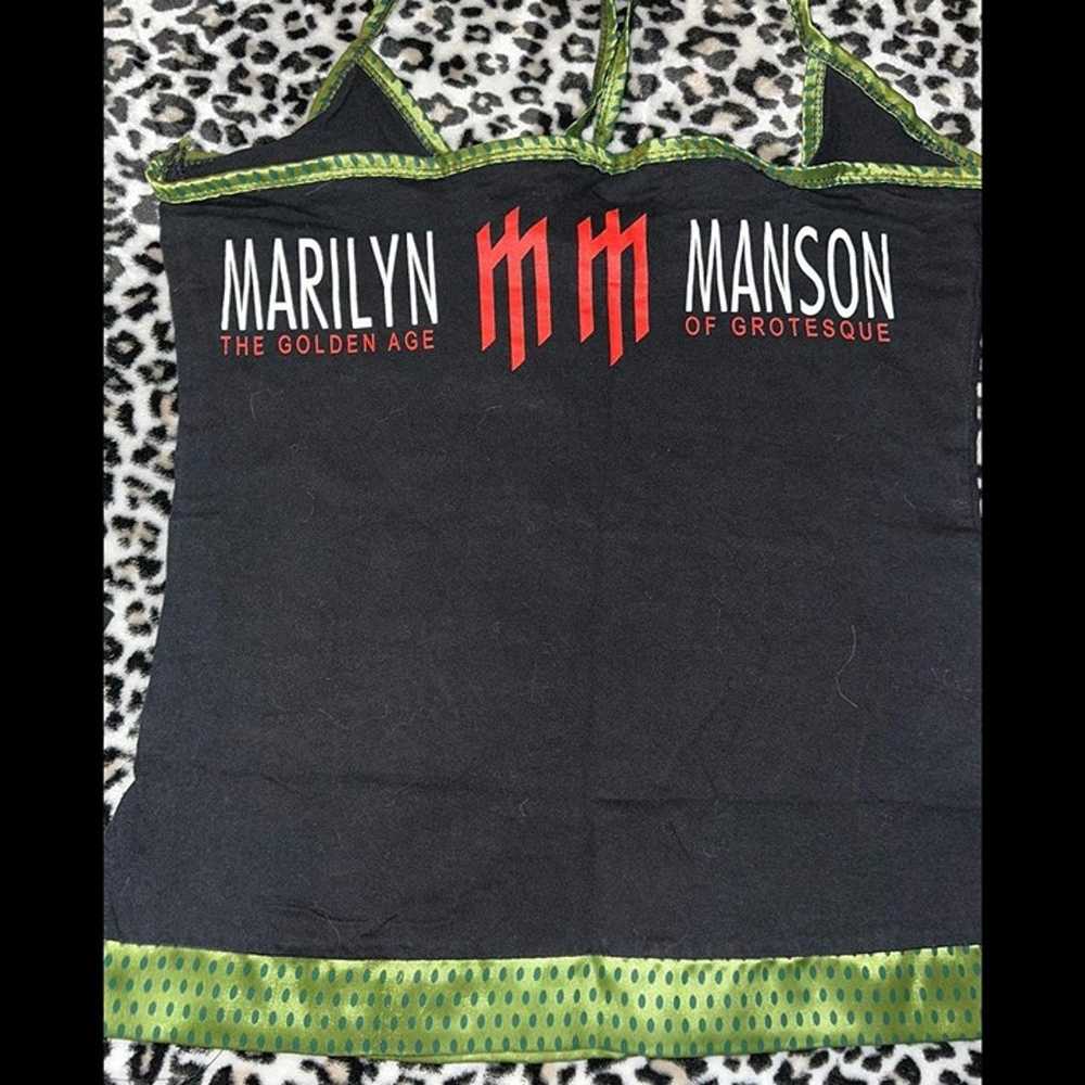 Vintage Marilyn Manson Upcycled DIY Golden Age of… - image 2