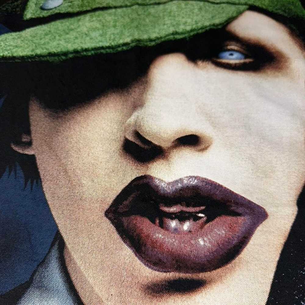 Vintage Marilyn Manson Upcycled DIY Golden Age of… - image 3