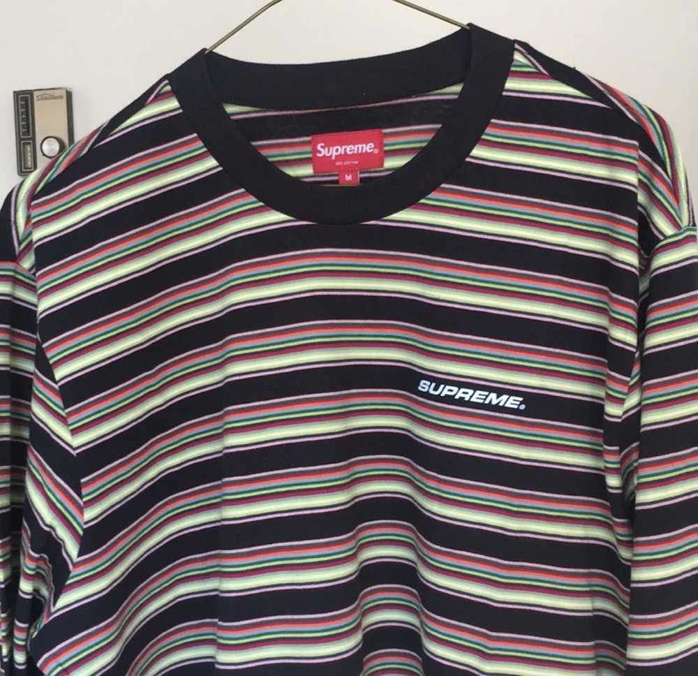 Supreme Supreme Multi Stripe L/S - image 1